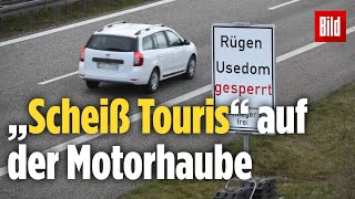 Einreisesperre auf Rügen So werden Fahrer mit fremden Kennzeichen angefeindet [upl. by Adnawyt]