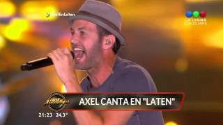 quotAfinidadquot Axel canta en vivo  Laten Argentinos [upl. by Ahsuatal]