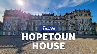 Inside HOPETOUN HOUSE  Popular OUTLANDER Filming Location  Scotland Walking Tour  4K  60FPS [upl. by Tenney634]