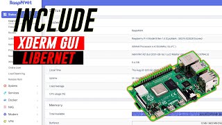 Xderm GUI dan Libernet di Raspberry Pi 4 OpenWRT [upl. by Gerri]