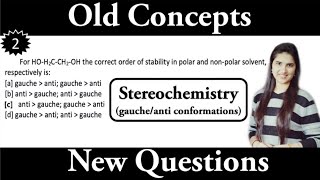 StereochemistryButane conformationsGauche formAnti formHow to check stabilityHydrogen Bonding [upl. by Iarahs842]