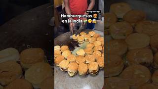 Mi Primer día de Turista en la India probando las famosas hamburguesas callejeras 🍔🤯🇮🇳 [upl. by Juanne]