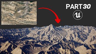 Topography  HEIGHT MAP  ساخت توپوگرافی طبیعی در آنریل انجین 5 جلسه سی ام [upl. by Rabaj]