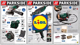 ARRIVAGE LIDL BRICOLAGE PARKSIDE  2 JANVIER 2023 [upl. by Liamsi]