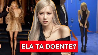 ROSÉ ESTÁ MUITO MAGRA e É PREOCUPANTE [upl. by Griffin]