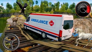 Emergency Ambulance Simulator 3D  Rescue Ambulance Driving Simulator Game  Android GamePlay [upl. by Tenneb]