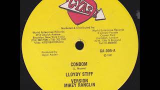 Lloydy Stiff  Condom  Dub  12quot Gyasi 1987  SLENG TENG 80S DANCEHALL [upl. by Gauldin]