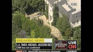 Michael Jackson Died Cardiac Arrest CNN June 25 2009 [upl. by Bendicta886]