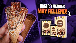 HACER Y VENDER  Conos Trufados Irresistibles 50 recetas 🍫 [upl. by Rhoades]