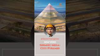 Shimizu MegaCity Pyramid Tokyo’s Futuristic Floating City [upl. by Lazaruk]