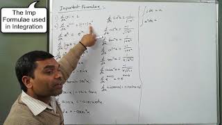 Basic Differentiation and Integration Formula in hindiQuick Revision [upl. by Melany]