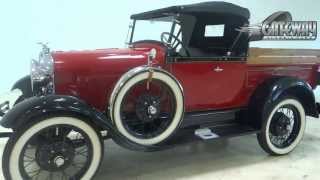 1929 Ford Model A Pickup Roadster [upl. by Aniez541]