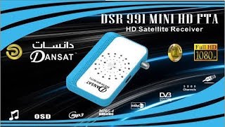 تثبيت تليفزون و رسيفر دانساتمسح جميع الترددات من نايلساتALL FREQUENCIES NILESAT DANSAT RECEIVER [upl. by Saloma551]