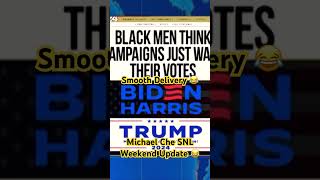 Michael Che on how black men view Trump Biden campaign shorts snl michaelche biden trump [upl. by Areht]