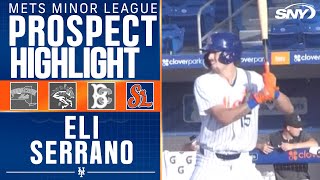 Mets 2024 draft pick Eli Serrano goes yard for St Lucie in win  SNY [upl. by Shelden526]