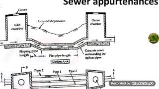 Sewer appurtenances [upl. by Fara]