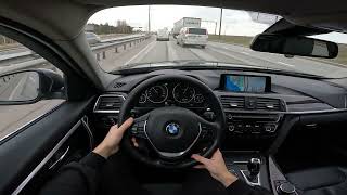 BMW F30 320D LCI 140KW 2016 Luxury Line POV Drive [upl. by Clarisa]