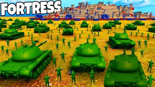 Green Army Men Siege of MOUNTAIN FORTRESS [upl. by Hobbs]