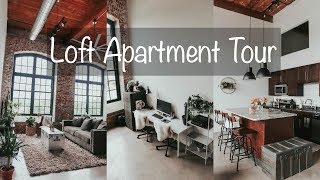 INDUSTRIAL LOFT APARTMENT TOUR [upl. by Imoian]