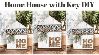 DIY Farmhouse Style home house with key [upl. by Demetris]