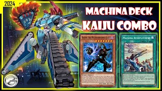 MACHINA DECK WITH KAIJU COMBO IN DUELIST KINGDOM GAMEPLAY JANUARY 2024  YUGIOH DUEL LINKS [upl. by Lange]