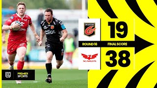 Dragons vs Scarlets  Highlights from URC [upl. by Zurkow137]