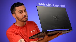 TANK GİBİ OYUNCU LAPTOP Askeri Sınıf Malzeme  ASUS TUF A15 [upl. by Georgeanne]