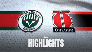 Frölunda vs Örebro  1 okt 2024  Highlights [upl. by Vrablik]