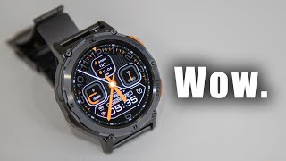 KOSPET TANK T2 Smartwatch Review  A Cheaper Alternative to Samsung Galaxy Watch 6 [upl. by Nykal769]