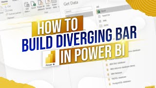 How to Build a Diverging Bar Chart in Power BI [upl. by Moreno66]