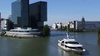 Schiffstour am Rhein in Düsseldorf [upl. by Nojel]