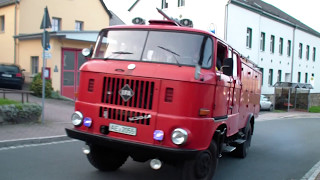 IFA W50 TLF16  STA DDR WAIL Freiwillige Feuerwehr Rothenkirchen [upl. by Jarus716]