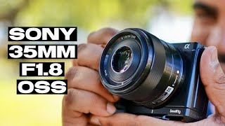 Best Lens for Sony ZVE10 a6700 amp FX30  Sony 35mm F18 OSS Lens  Must Have Lens for Sony Cameras [upl. by Elime]