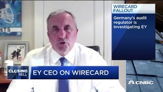 EY CEO on defining common ESG metrics Wirecard [upl. by Three]