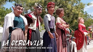 La Cercavila  38a Festa Popular del Camp del Rei de Vilanova del Camí 1672023 [upl. by Rexer]