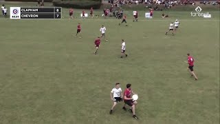 UK Tour 3 2017  Clapham vs Chevron  Open final  Ultimate frisbee [upl. by Sirtimid333]