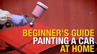 Beginners Guide How To Paint A Car At Home In 4 Easy Steps  Eastwood [upl. by Joslyn]