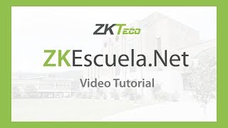 Video Tutorial ZKEscuelaNet Menú de Registros Parte 1 [upl. by Aimek263]