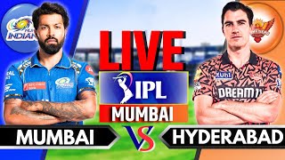 IPL 2024 Live MI vs SRH Live Match  IPL Live Score amp Commentary  Mumbai vs Hyderabad Live Match [upl. by Nalek]