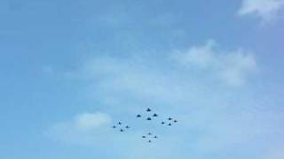 F14 last carrier operations6 Goodbye formation072806 PR [upl. by Lleruj]