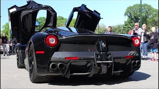 Ferrari LaFerrari Startup LOUD Revs and Walk Around [upl. by Aretta122]