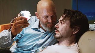 Obadiah Stane Steals Tony Starks Arc Reactor Scene  Iron Man 2008 Movie Clip HD 4K [upl. by Mosra]