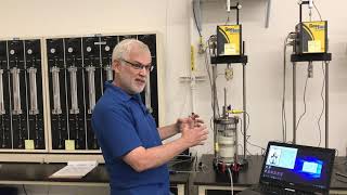 CU Triaxial Soil Test Part 4Shear Testing [upl. by Sheffield]