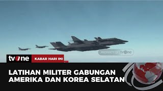 AS amp Korsel Menggelar Latihan Militer Udara  Kabar Hari Ini tvOne [upl. by Ekrub]