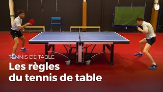 Apprendre les règles du tennis de table  Tennis de Table [upl. by Marietta527]