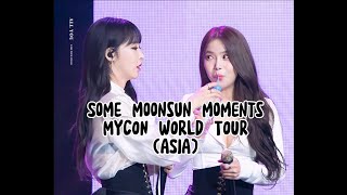 Some MOONSUN MOMENTS MYCON World Tour Asia [upl. by Aloek]