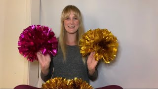 How to Fluff Up Cheerleading Pom Poms [upl. by Jeremie677]