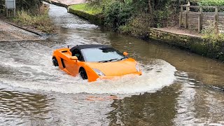 Rufford Ford  Vehicles vs Flooded Ford compilation  51 [upl. by Custer]