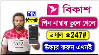 বিকাশ পিন সমস্যার সমাধান। Bkash PIN Problem Solution [upl. by Leoj]