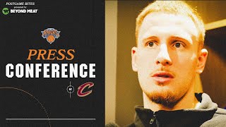 Donte DiVincenzo  New York Knicks Postgame Press Conference  March 3rd 2024 [upl. by Ahoufe]